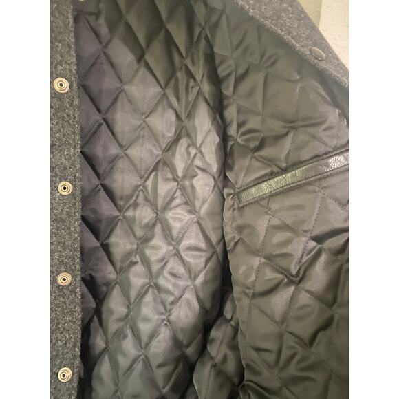 Vintage Stussy International Tribe Varsity Jacket M Wool Leather Sleeve 90s USA - Picture 6 of 9